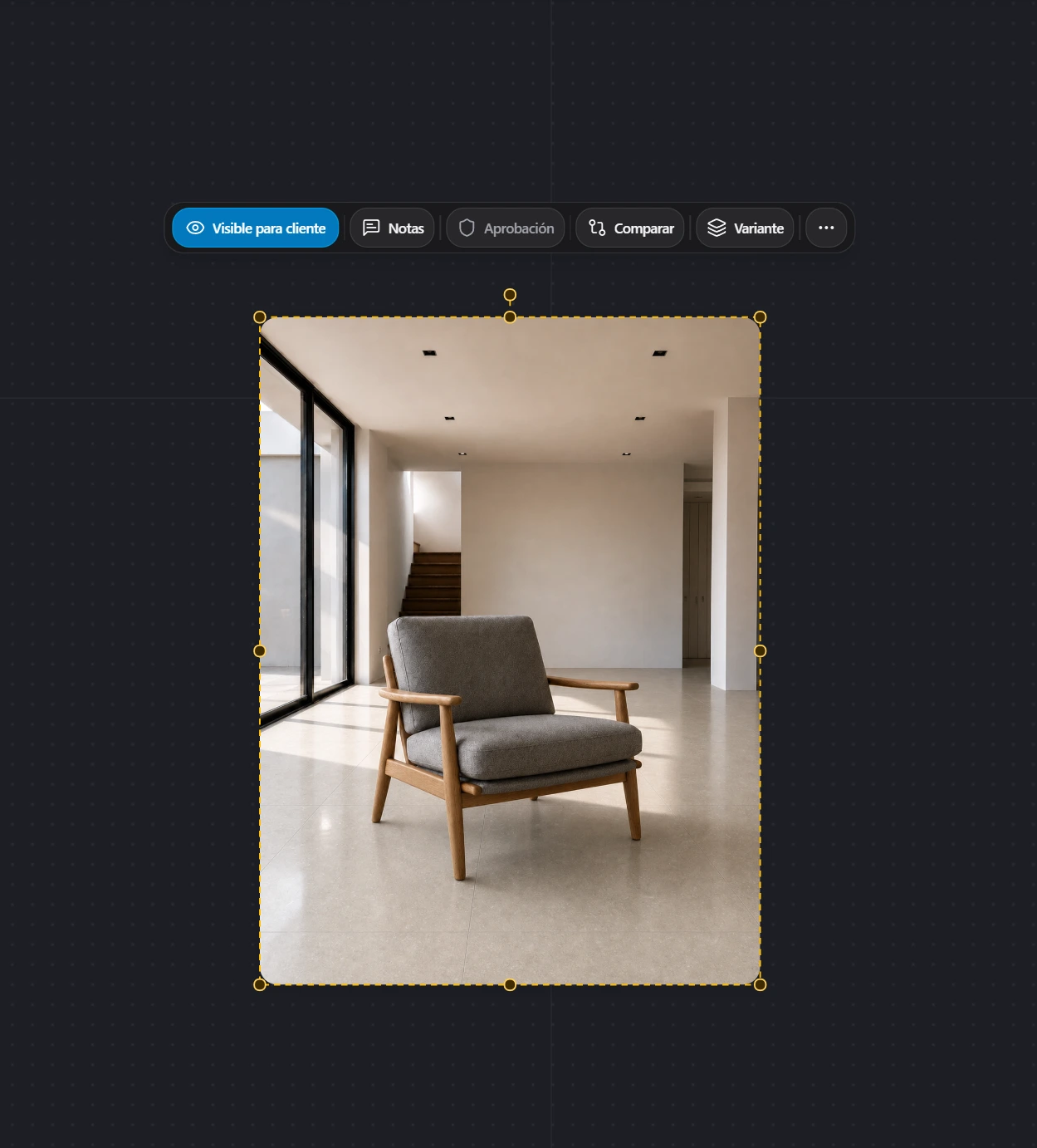Change material — step 4