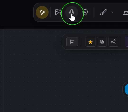 Team voice notes — step 1