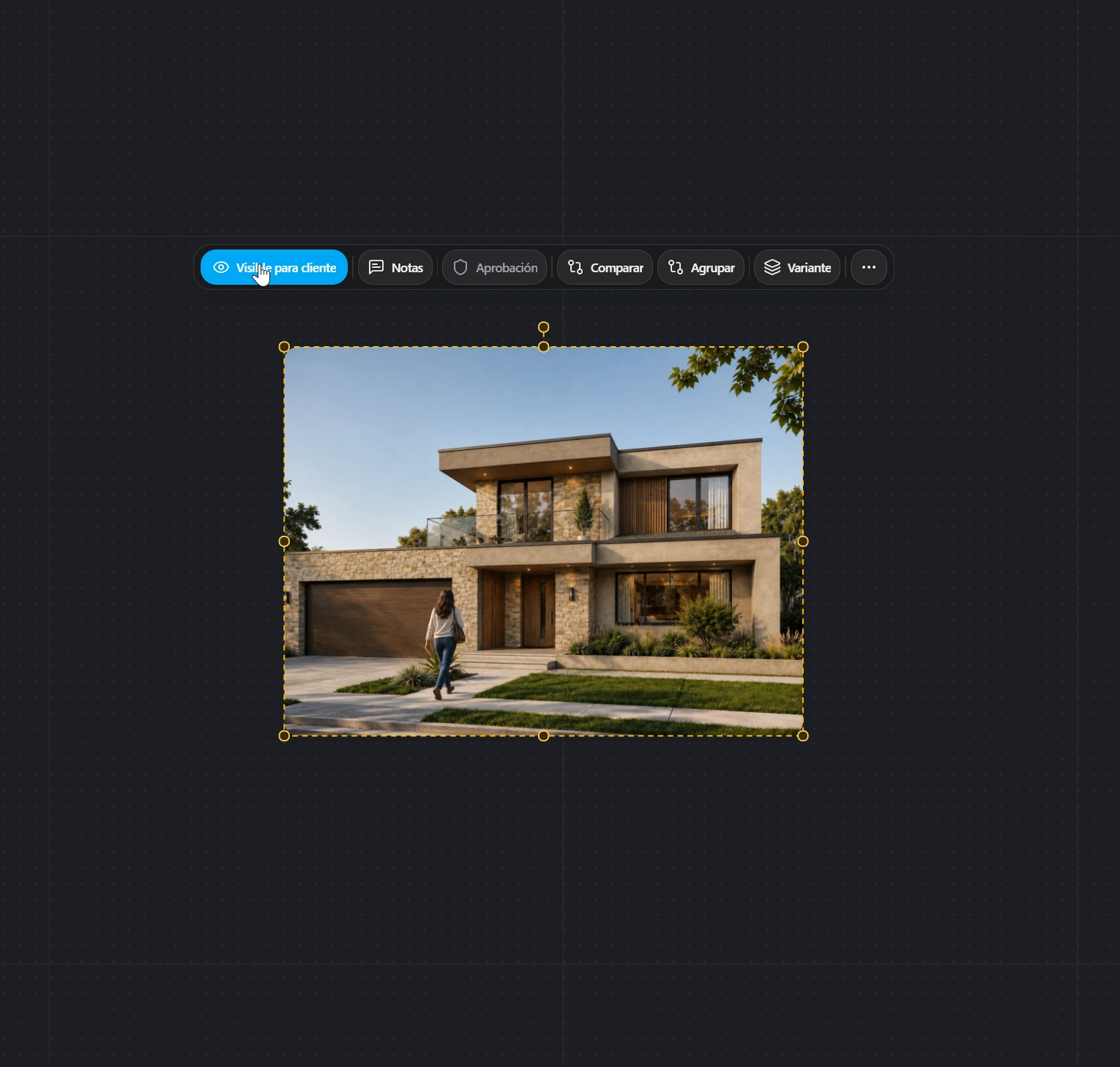 Client mode — step 1