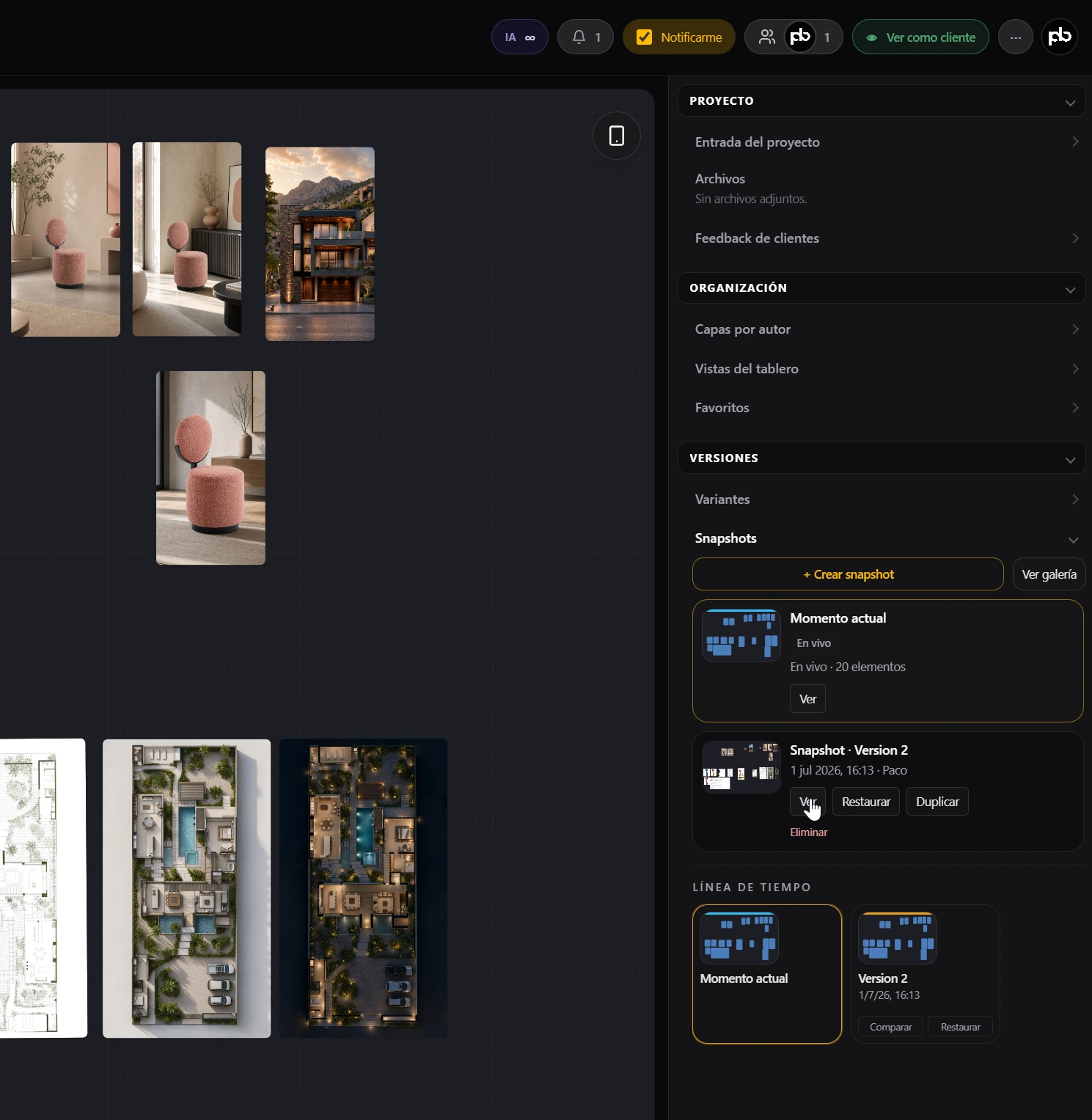 Board Snapshots — step 3