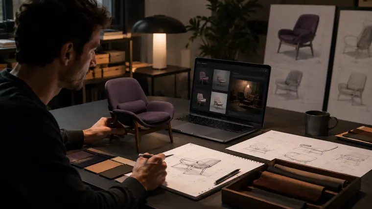 Product designer comparing options