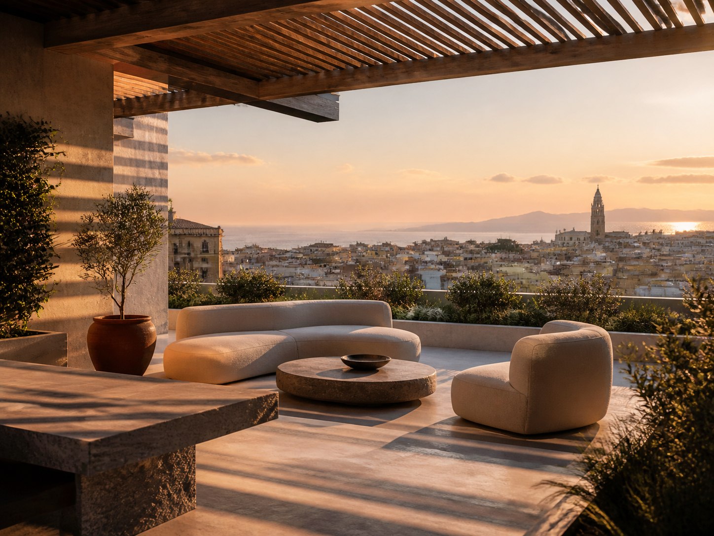 Terraza, Casa Senda